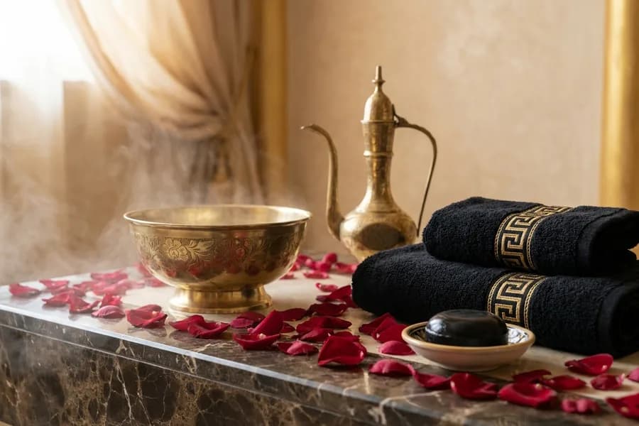 حمام بطين البحر الميت والأعشاب العطرية